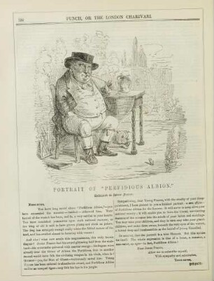 Portrait of "Perfidious Albion"