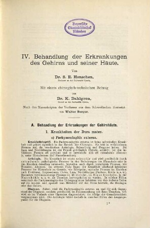 Handbuch der Therapie innerer Krankheiten : in 7 Bden, 6