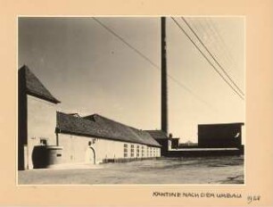 BBC (Brown, Boveri & Cie), WGA, Hanau-Großauheim Umbau Kantine: Hofseite nach dem Umbau