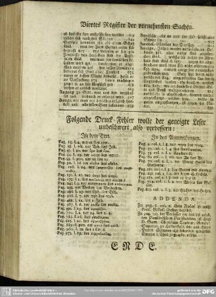 Folgende Druck-Fehler wolle der geneigte Leser unbeschwert also verbessern