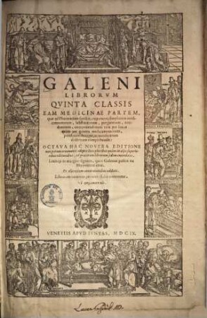 Galeni Opera. 3., Librorum classis 5., 6. & 7.