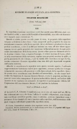 Ricerche di analisi applicata alla geometria.
