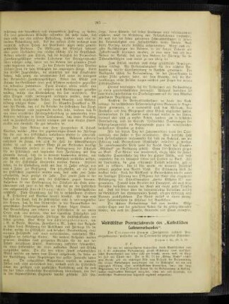 Westfälischer Provinzialverein des "Katholischen Lehrerverbandes"