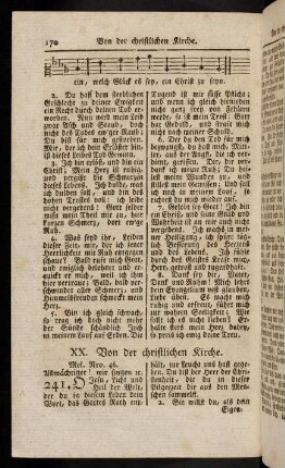 170-191, XX. Von der christlichen Kirche. - XXIII. Von dem allgemeinen Weltgerichte.