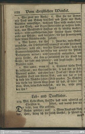 Lob- und Danklieder