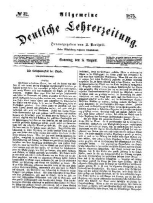 Die Selbständigkeit der Schule : (zur Preisbewerbung) ; (Schluß)