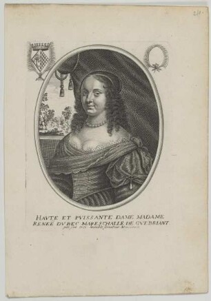Bildnis der Reneé Dvbec de Gvebriant