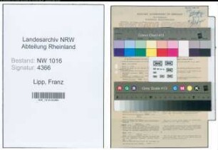 Entnazifizierung Franz Lipp , geb. 30.03.1913 (Angest.)