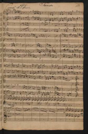 Qui dove il fato rio; S, orch, bc