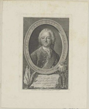 Bildnis des Joh. Hartwig Ernst von Bernstorff