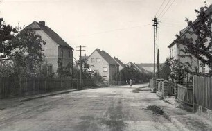 Straßenansicht in Auritz : Dróha we Wuricach