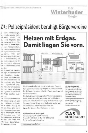 ZA: Polizeipräsident beruhigt Bürgervereine