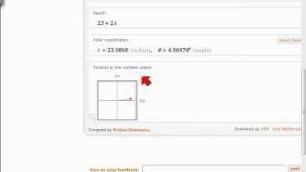 04A.3 Beispiel für Multiplikation und Division komplexer Zahlen