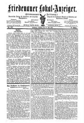 Nr. 167, 19.07.1910