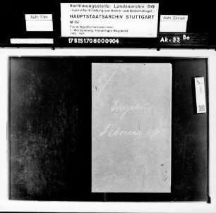 Namenslisten der Minen-Werfer-Abteilung