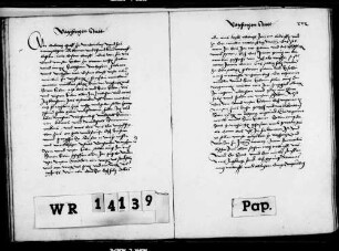 Graf Ludwig I. leiht Hänslin Müller, Martin Müllers sel. Sohn, die obere Mühle zu Vaihingen zu einem Erblehen.