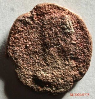 Römische Münze, Nominal Maiorina, Prägeherr Constantius II. oder Constans, Prägeort nicht bestimmbar, Original