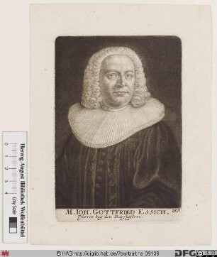 Bildnis Johann Gottfried Essich