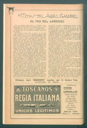 Temas del agro gallego : El pan del labriego