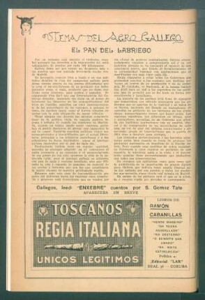 Temas del agro gallego : El pan del labriego