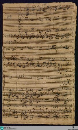 L'augellin tra verdi fronde - Mus. Hs. 429 : S, vl (2), vla, bc; F; BrinzingMWV 2.23