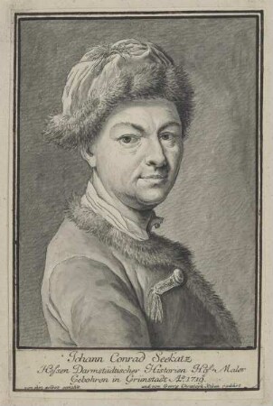 Bildnis des Johann Conrad Seekatz