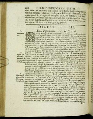 Digest. Lib. III. De Postulando.
