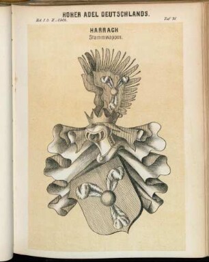 Taf. 31. Harrach Stammwappen.