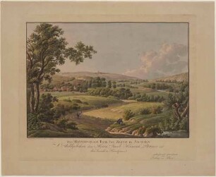 Landschaft bei Haynburg und Zeitz in Sachsen-Anhalt