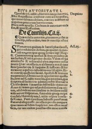 De Conciliis. Ca. ii.