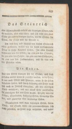 Das Steinreich