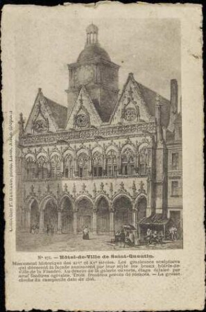Hôtel-de-Ville de Saint-Quentin.