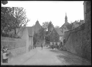 Meißen. Hintermauer