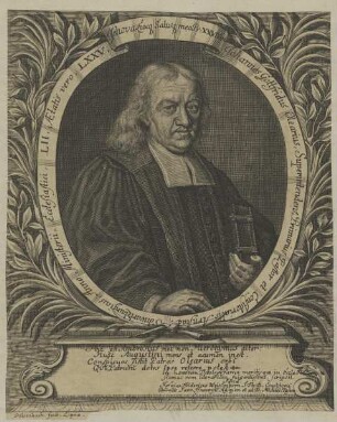 Bildnis des Johannes Gottfridus Olearius