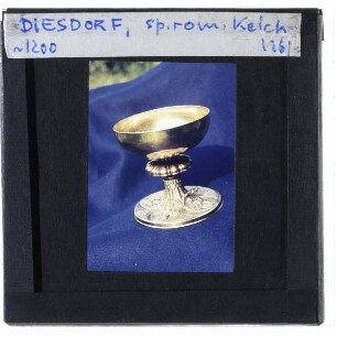 unbekannt, spätromanischer Kelch aus Diesdorf