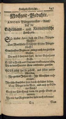 Hochzeit-Gedichte.
