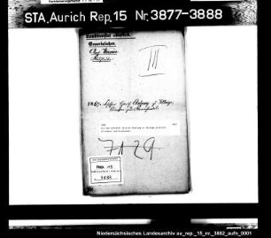 Die dem Schiffer Hinrich Ebeling in Vellage erteilte Erlaubnis zum Kramhandel