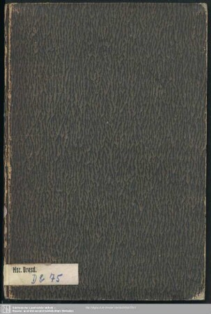 Hesiodi opera et dies, interprete Nicolao de Valle, carmine heroico - Mscr.Dresd.Db.75