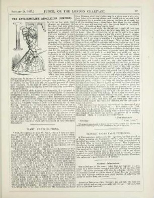 The anti-crinoline association (limited)