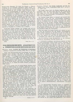 826-827 [Rezension] Heyden, Hellmuth, Die Kirchen Greifswalds und ihre Geschichte