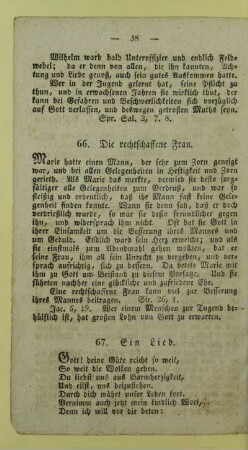 66. Die rechtschaffene Frau