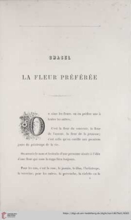 Ghasel La Fleur Préférée