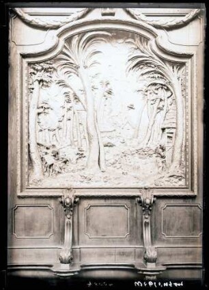 Klosterkirche; Relief am Chorgestühl