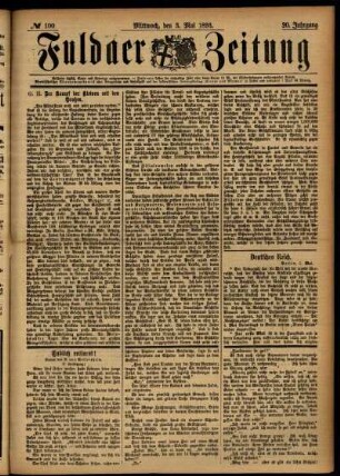 Ausgabe vom Mittwoch, den 03. Mai 1893.
