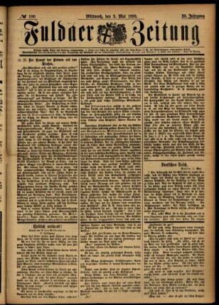 Ausgabe vom Mittwoch, den 03. Mai 1893.