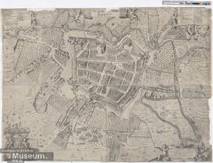Die Belagerung der Stadt Leipzig A. 1637