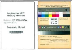 Entnazifizierung Michael Goetzewitz, geb. 26.09.1907 (Angest.)