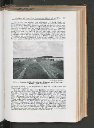 Heerweg zwischen Flensburger Flugplatz und Flensburger Weiche
