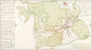Geometrischer Zehenden-Plan von dem Lahrer Bann
