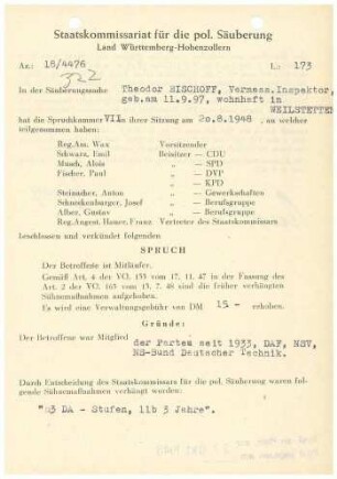 Bischoff, Theodor